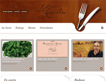 Tablet Screenshot of latacita.com